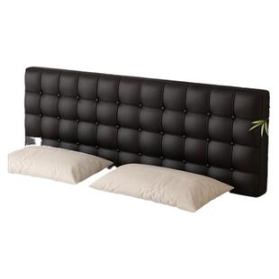 床头软包靠背垫猫抓皮免拆洗防水防污自粘无床头榻榻米床头大靠枕