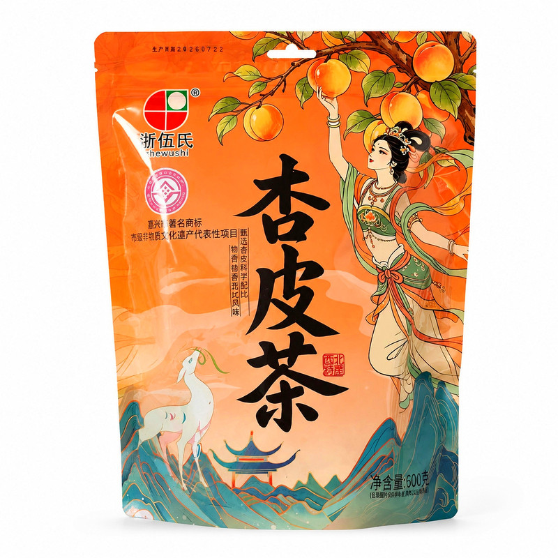 浙伍氏杏皮茶健康杏皮水配料包