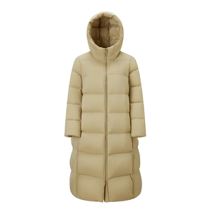 【刘涛同款】千仞岗女款冬季羽绒服新款长款连帽加厚保暖云感