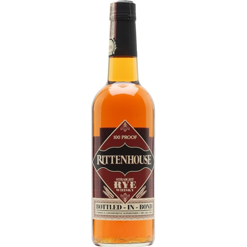 瑞頓房黑麥美國(guó)威士忌酒50度Rittenhouse Straight Rye Whiskey