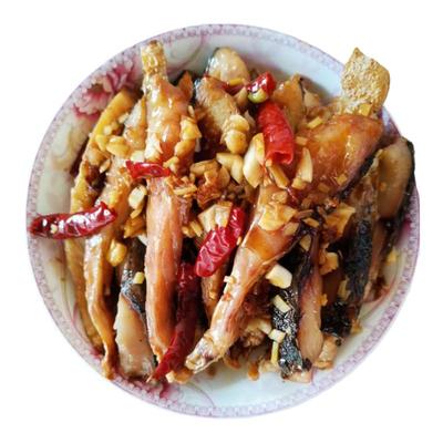 湖北特产腊鱼块风干草鱼