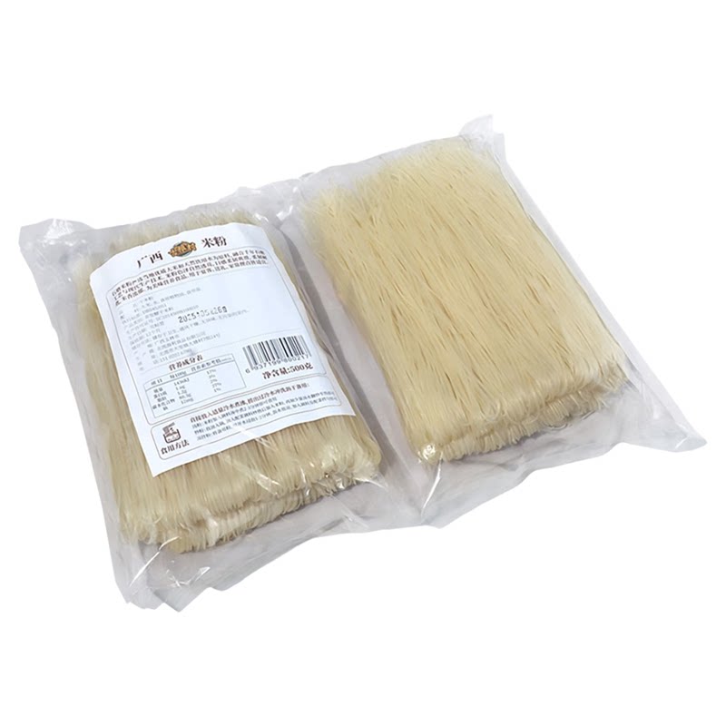 正宗广西古粮村石磨米粉细米线细粉云南老友过桥粉丝干粉罗秀米粉