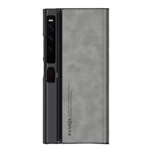 适用华为mateXS2手机壳matexs新品折叠屏保护套Xs2羊巴皮纹MateX2典藏版全包防摔X3/X5轻奢X6/X7高级感男硬壳