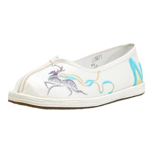 九色祥瑞老美华夏季新款老北京布鞋女休闲鞋千层底汉服女鞋新中式