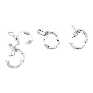 14K包金保色卡扣万能手链项链吊坠扣diy接头连接扣珍珠手串扣头