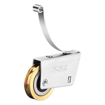 不锈钢推拉门滑轮移动滚轮铜轮