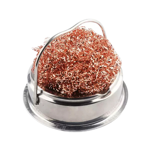 烙铁吸锡球座 烙铁咀清洁球 烙铁头清洁刚丝 单独/带支架洁嘴器