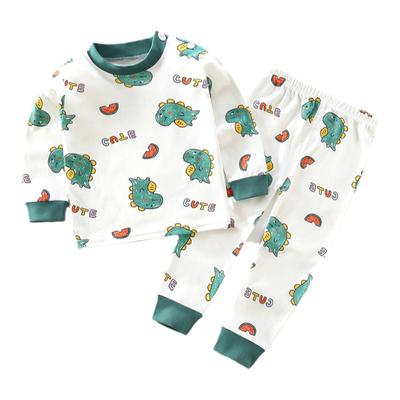 儿童纯棉内衣套装春秋新款男女