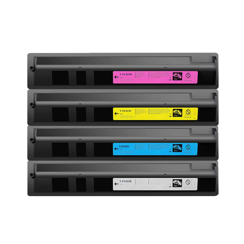 适用东芝2010AC粉盒4615AC 2615AC 3015AC 3615AC 4515AC 5015AC彩色墨粉盒2110AC 2510AC碳粉东芝415粉盒