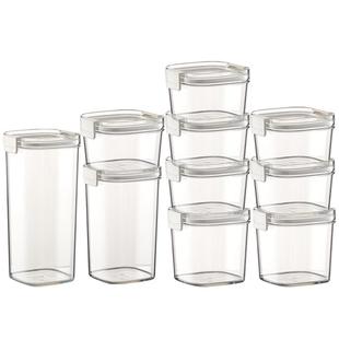 川岛屋密封罐五谷杂粮收纳盒厨房谷物粮食储存罐干货食品储物罐子