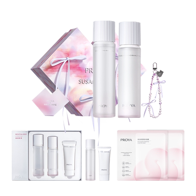 珀莱雅循环修护水乳源力套装多糖养肤抗皱舒缓干敏肌护肤品化妆品