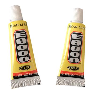 批发E8000小胶水粘水晶画补钻胶钻石画发饰diy手机壳饰品3ML赠品