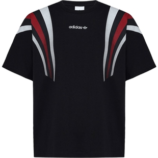 滔搏adidas阿迪达斯三叶草男子宽松运动休闲短袖T恤KW2015