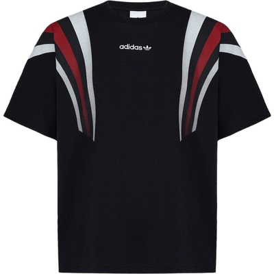 滔搏adidas阿迪达斯三叶草男子宽松运动休闲短袖T恤KW2015