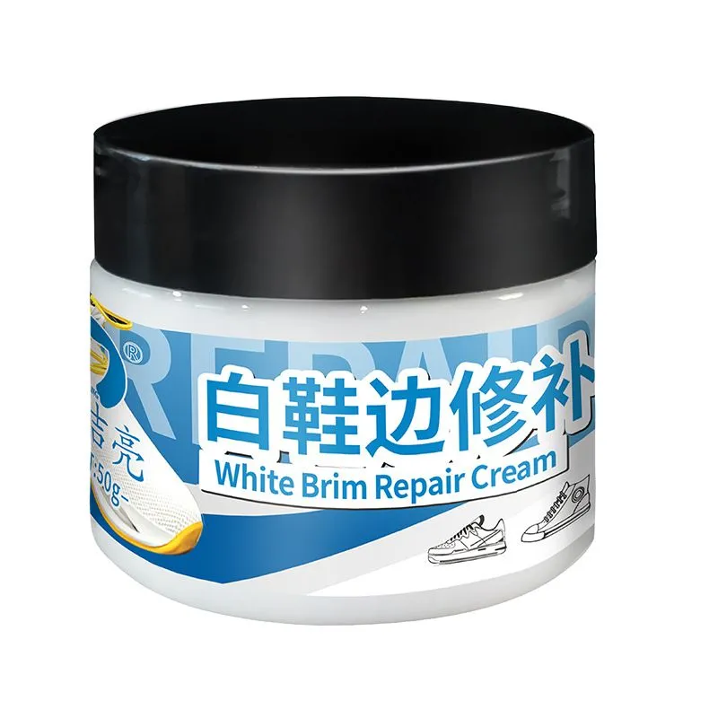 白色鞋油补色剂膏小白鞋白皮鞋