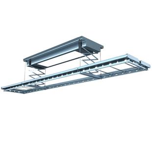 衣恋阳光超薄电动晾衣架大尺寸隐形直杆大阳台遥控升降四根钢丝