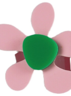 绿场新品手工亚克力棕奶黄红绿