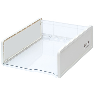 可叠加桌面收纳盒文件书本文具办公室工位书桌收纳置物架整理盒子