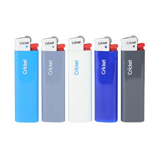 进口草蜢滑轮打火机迷你个性cricket砂轮创意一次性火石火机防爆