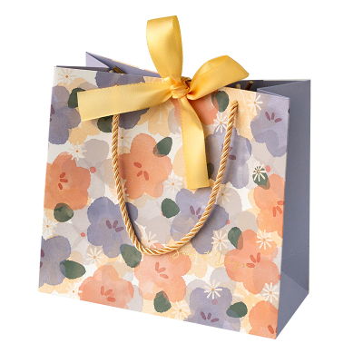 森屿叶高级感手提礼品袋精美