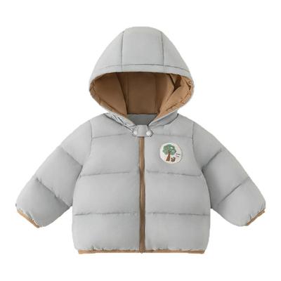 贝贝城卡通印花羽绒服