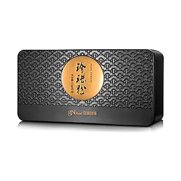 【京润】纯珍珠粉面膜粉高档铁皮礼盒60袋