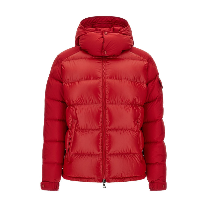 MONCLER 盟可睐 男士 26秋冬新款maya 红色连帽羽绒服 意大利代购
