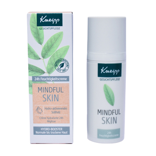 现货 德国kneipp克奈圃天然甘草精华24h保湿补水面霜50ml 不油腻