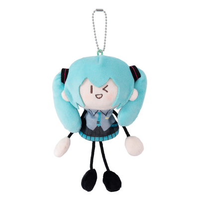 moeyu初音未来甜梦未来牵手手蚂蚁体毛绒挂件磁吸迷你小玩偶周边