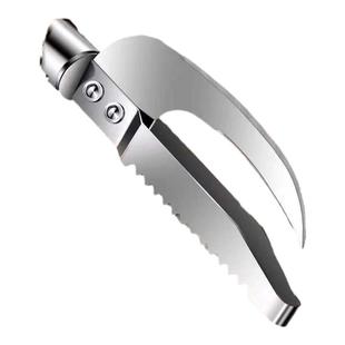 不锈钢刮鱼鳞器鱼鳞刨刮鳞器去鱼鳞神器打鳞刷子家用剖鱼肚刀子