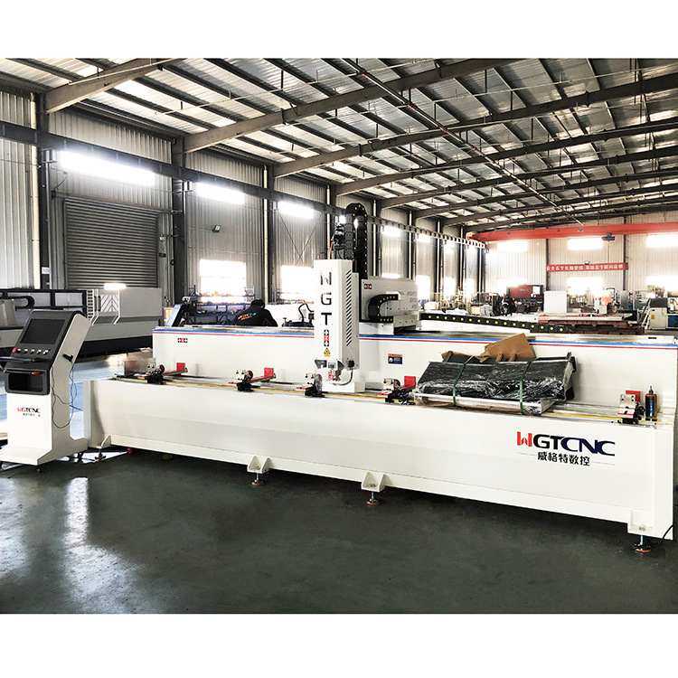 长条型材三轴钻铣加工中心数控钻铣床质保一年铝型材复合加工中心