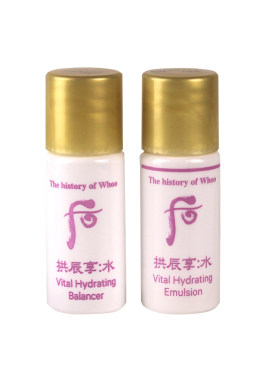 whoo后拱辰享水妍水乳小样补水