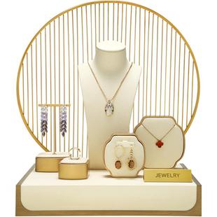 梵华生高档珠宝展示道具戒指项链耳环手链专柜橱窗首饰展示架直播