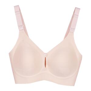 霞琪一片式无痕前开扣哺乳内衣