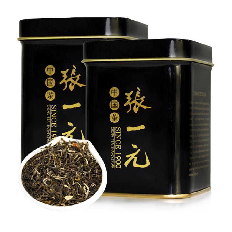 张一元茉莉花茶特级50gX2罐组 浓香四溢七次窨制