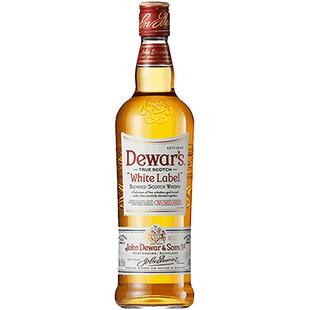 Dewar's帝王白牌调配苏格兰威士忌750ml二次陈酿洋酒基酒正品行货