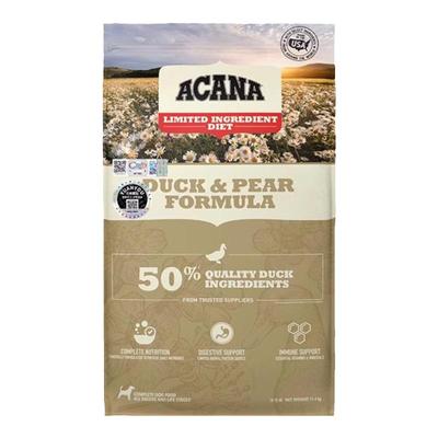 爱肯拿鸭肉梨犬粮11.4kg