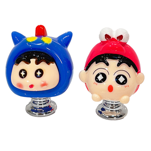 马桶按压器长美甲专用按钮可爱卡通蜡笔小新厕所冲水开关辅助神器