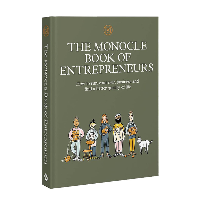 【现货】Monocle单片眼镜：创业者之路The Monocle Book of Entrepreneurs 开店新手案例指南 英文原版 城市文化书籍进口
