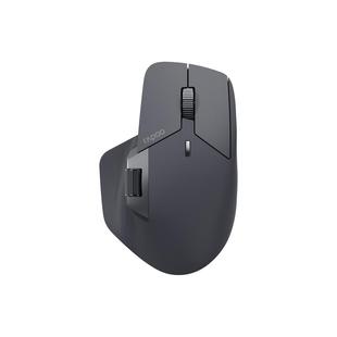 雷柏MT760有线无线鼠标静音大手人体工学充电蓝牙鼠标笔记本办公