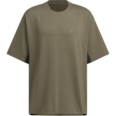 阿迪达斯男士圆领宽松短袖T恤