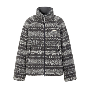 【费尔岛元素】YAYA鸭鸭2025冬情侣款摇粒绒一手长休闲百搭羽绒服