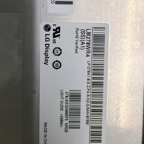 询价-LM270WR4-SSA1 LM270WR3-SSA1B1C