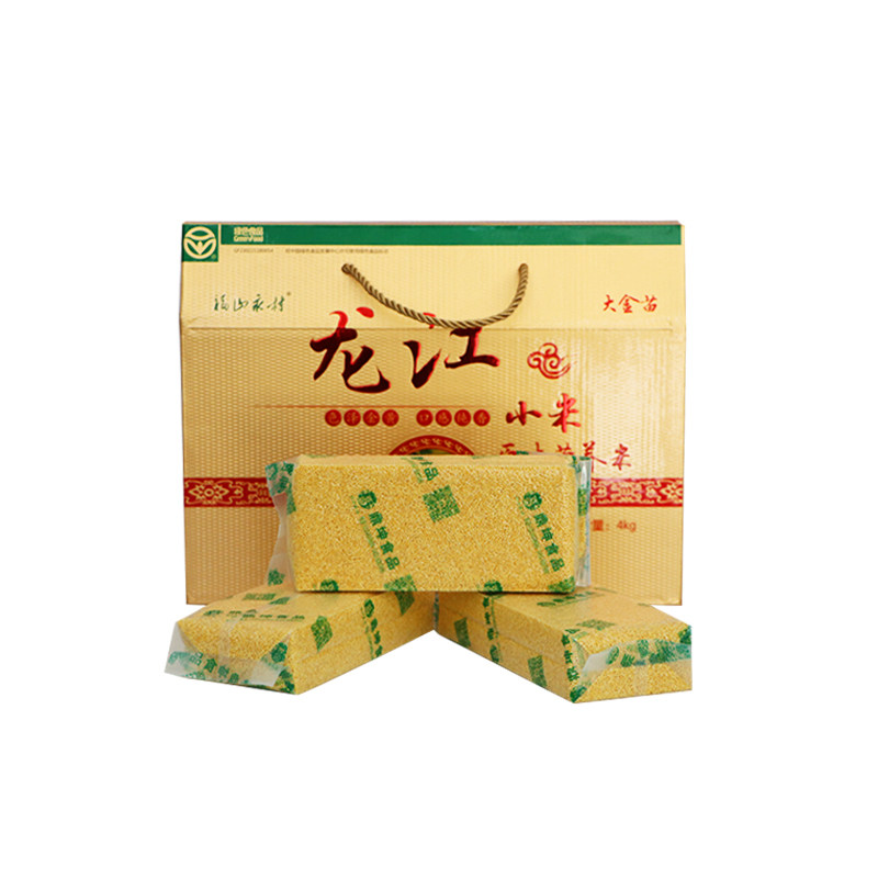 正宗东北特产龙江小米大金苗农家