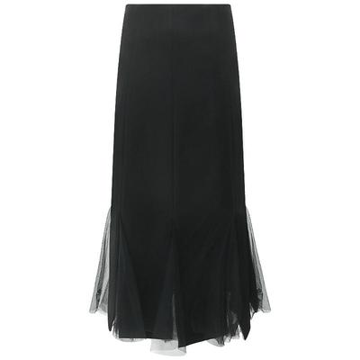 COCOBELLA8片网纱拼接半身裙