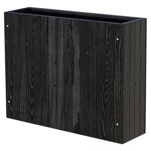 餐厅饭店隔断花箱木栅栏网格花架花盆围栏装饰室内外餐饮屏风花槽