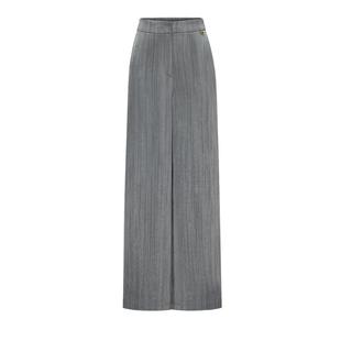 Scofield女装都市时尚洒脱西装裤高腰阔腿裤褶皱肌理2025夏季新品