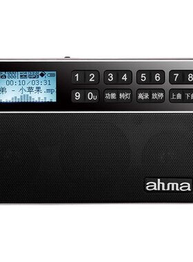 爱华A9立体声歌名歌词显示环绕立体声收音机播放器