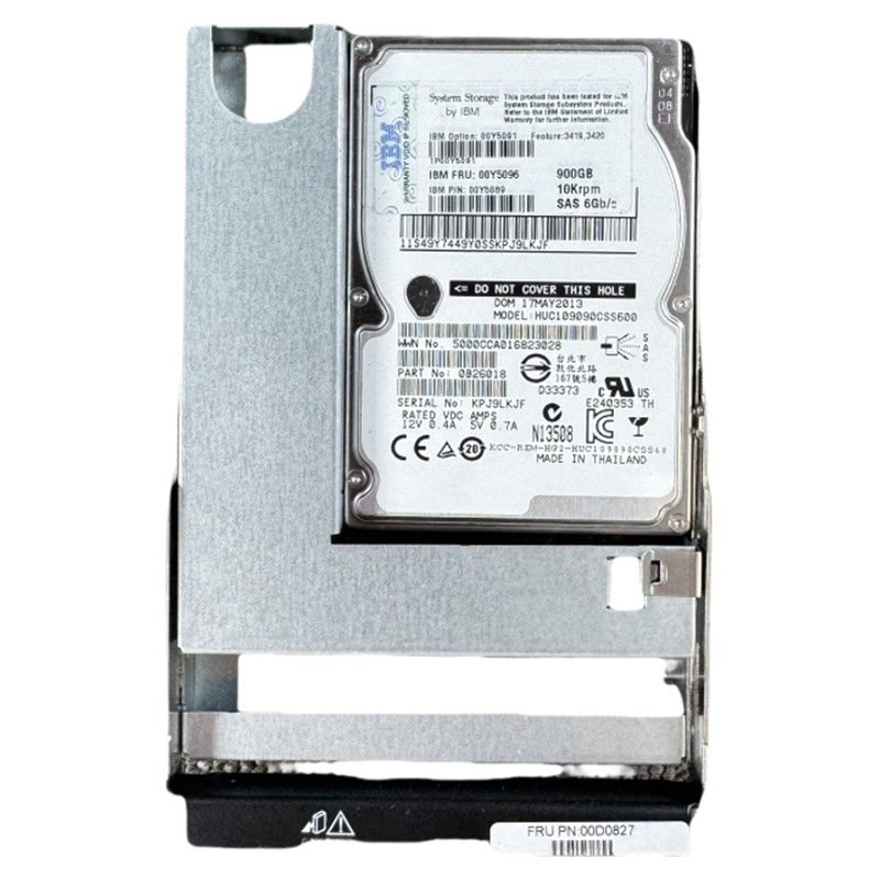 原装IBM 00Y5096 00Y5089 00Y5091 2.5 SAS 900G 10K DCS3700硬盘