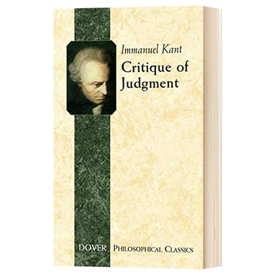 英文原版 Critique of Judgment 判断力批判 英文版